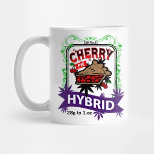 Cherry Pie 420 Strain Logo Mug